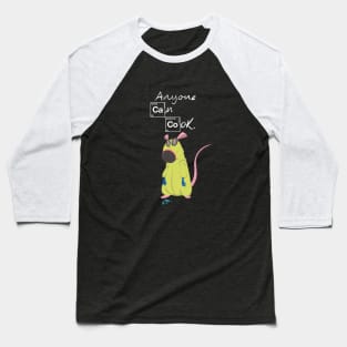 Anyone Can Cook Baseball T-Shirt